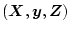 $(\mbox{\boldmath$X$},\mbox{\boldmath$y$},\mbox{\boldmath$Z$})$