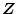 $\mbox{\boldmath$Z$}$